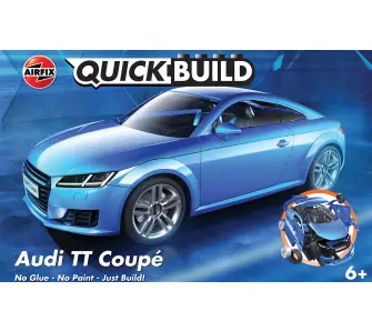 Model do składania Airfix J6054 Quickbuild - Audi TT Coupe Blue