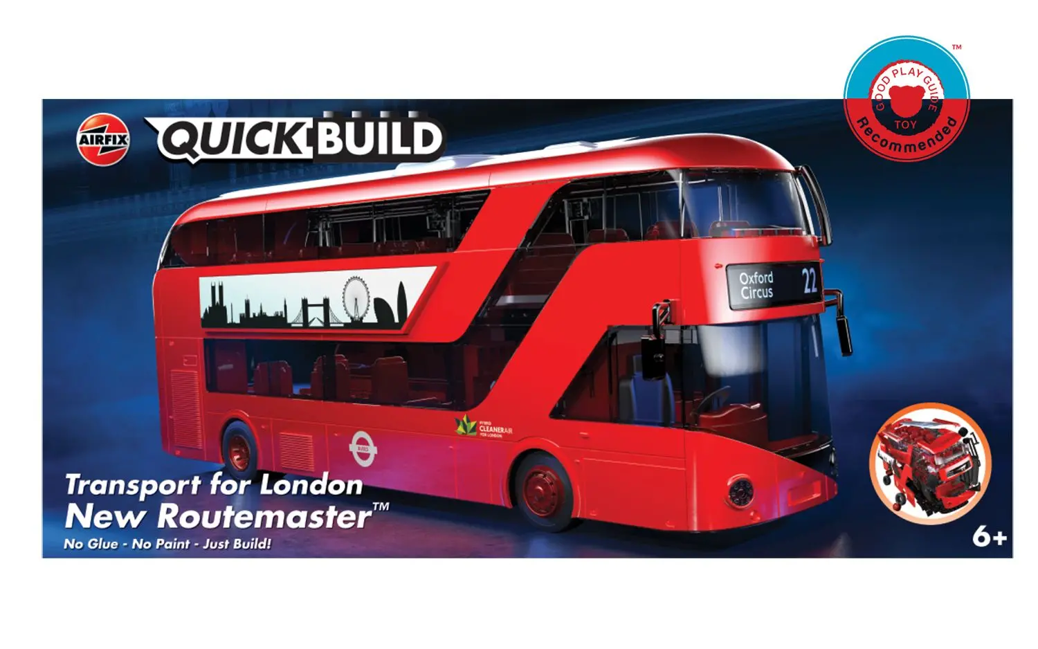Model do składania Airfix J6050 Quickbuild - Transport for London New Routemaster