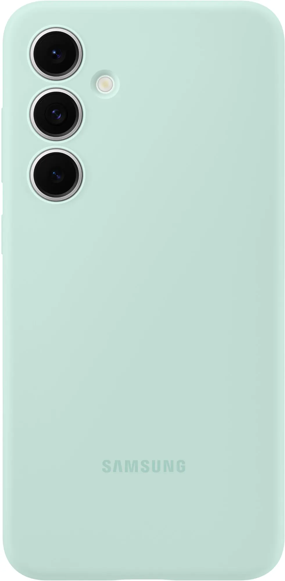 Etui Samsung Silicone Cover do Galaxy S24 FE Zielony