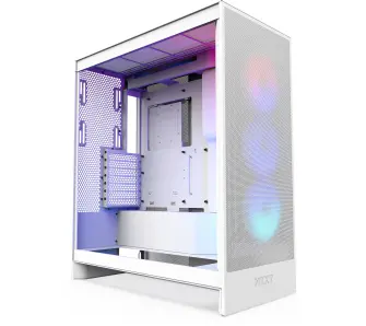 Obudowa NZXT H7 Flow RGB 2024 okno Biały