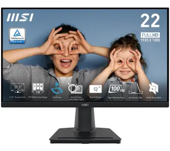 Monitor MSI PRO MP225 21,5" Full HD IPS 100Hz 1ms MPRT