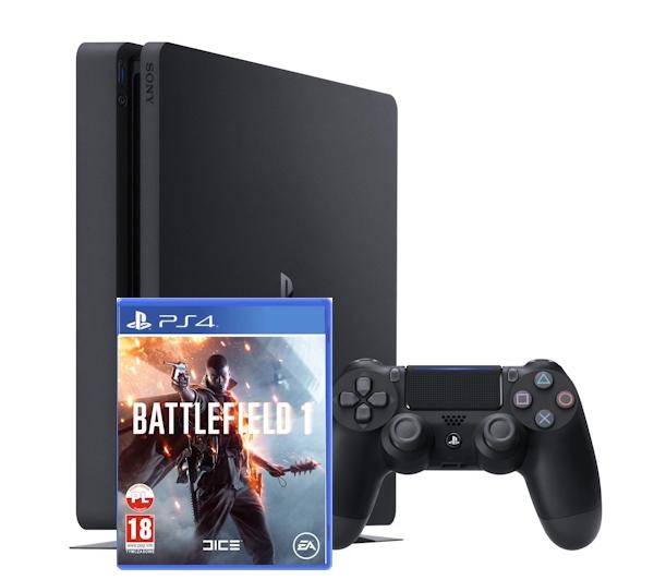 Konsola Sony PlayStation 4 Slim 1TB + Battlefield 1