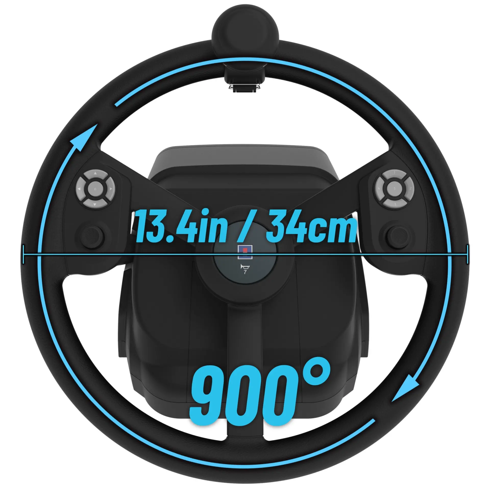 52□HORI FARMING VEHICLE RI0813-1 Hori Farming Vehicle Control System - PC - Kierownice