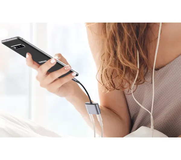 UGREEN CM231 USB-C do mini jack 3.5mm Szary