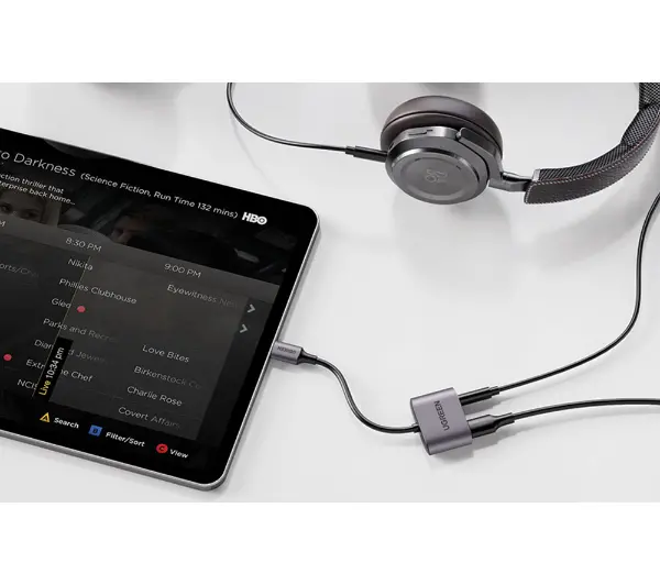 UGREEN CM231 USB-C do mini jack 3.5mm Szary