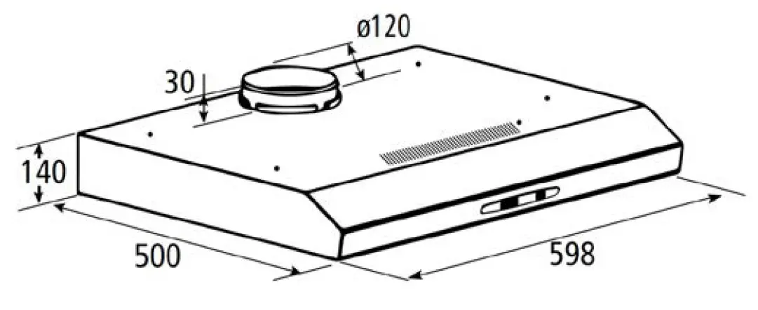 фото Витяжка пласка MPM 61-PX-77 Inox