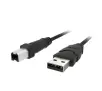 Kabel Belkin USB A 2.0 do USB B 1,8m Czarny