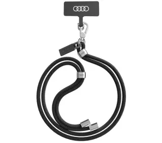 AUDI uniwersalna 120cm 6mm crossbody Czarny
