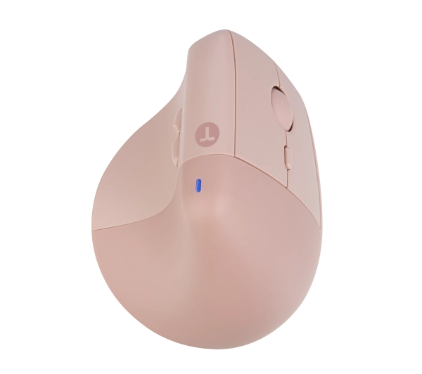 Reinston EMB07E bezprzewodowa ergonomiczna Różowy