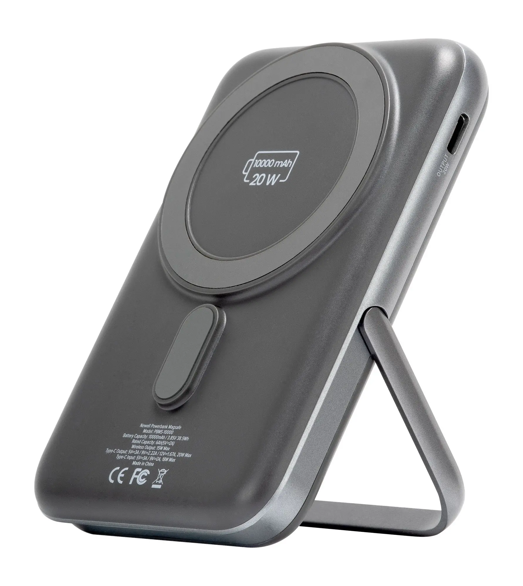 Powerbank Newell PBMS-10000 MagSafe10000mAh PD 20W Czarny