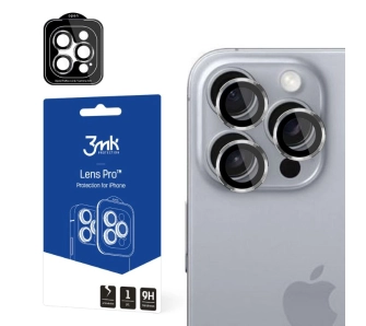Szkło hybrydowe 3mk Lens Protection do iPhone 16 Pro/ 16 Pro Max