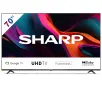 Telewizor Sharp 70GL4760E 70" LED 4K Google TV Dolby Vision Dolby Atmos DVB-T2