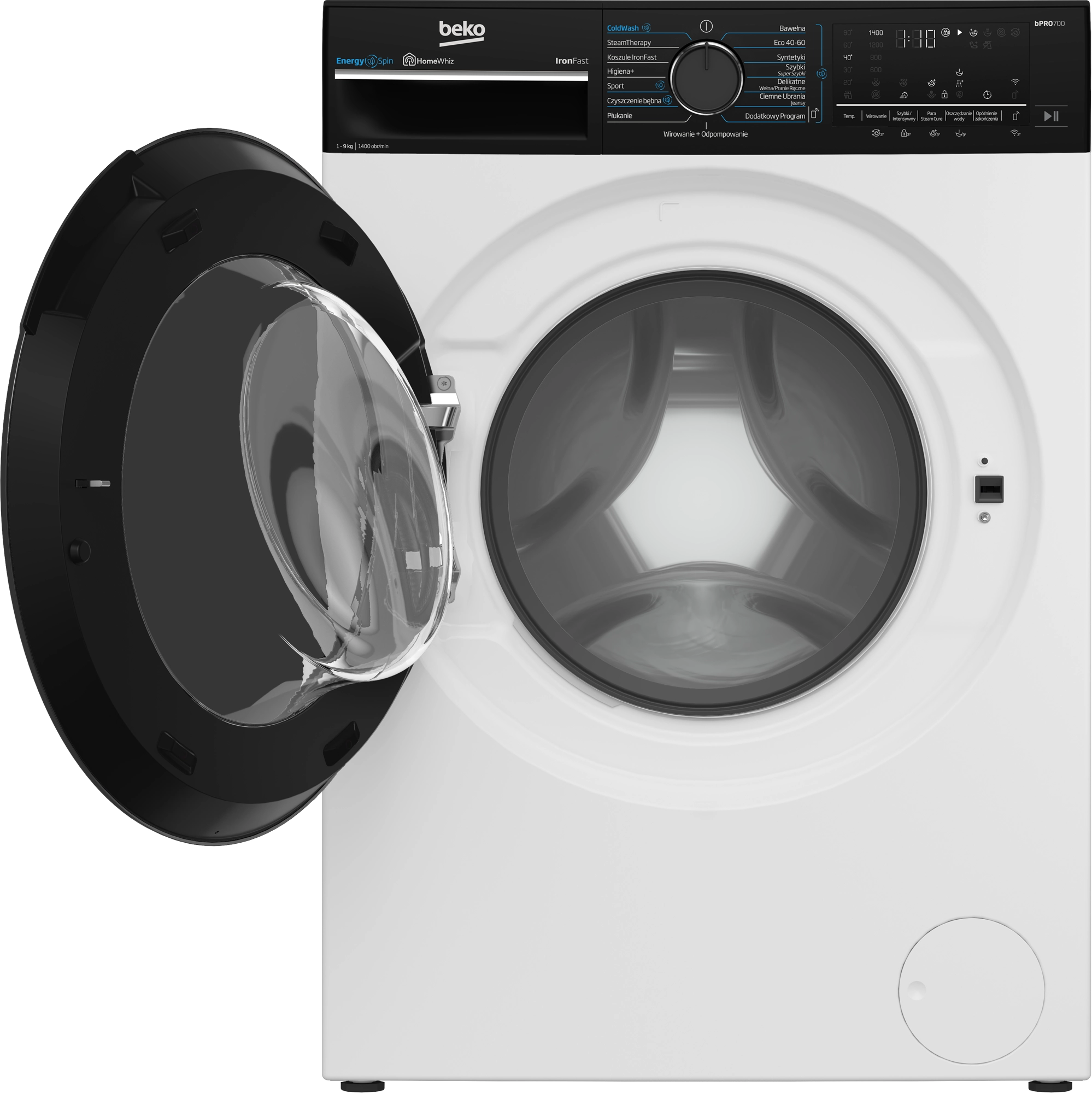 фото Пральна машина автоматична Beko B7WFU69418WB ES