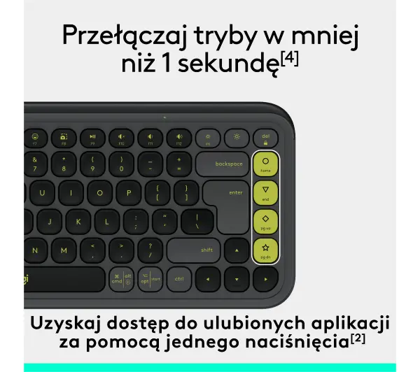 Logitech POP Icon Keys Grafitowy