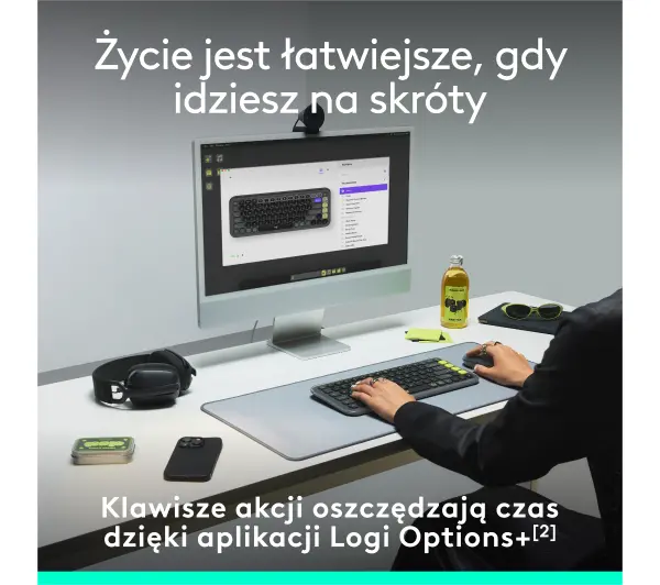 Logitech POP Icon Keys Grafitowy