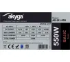 Zasilacz Akyga Basic AK-B1-550 550W Srebrny