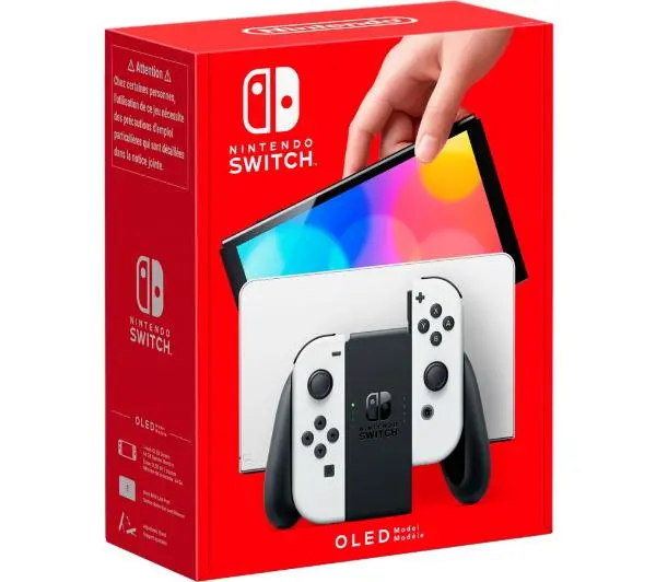 Nintendo Switch OLED Biały + Splatoon 3 - Kup na Raty - RRSO 0%