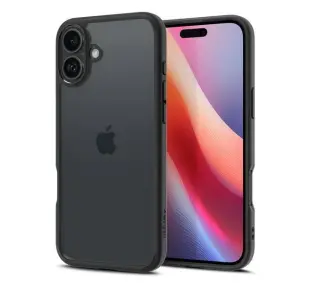 Spigen Ultra Hybrid do iPhone 16 Czarny