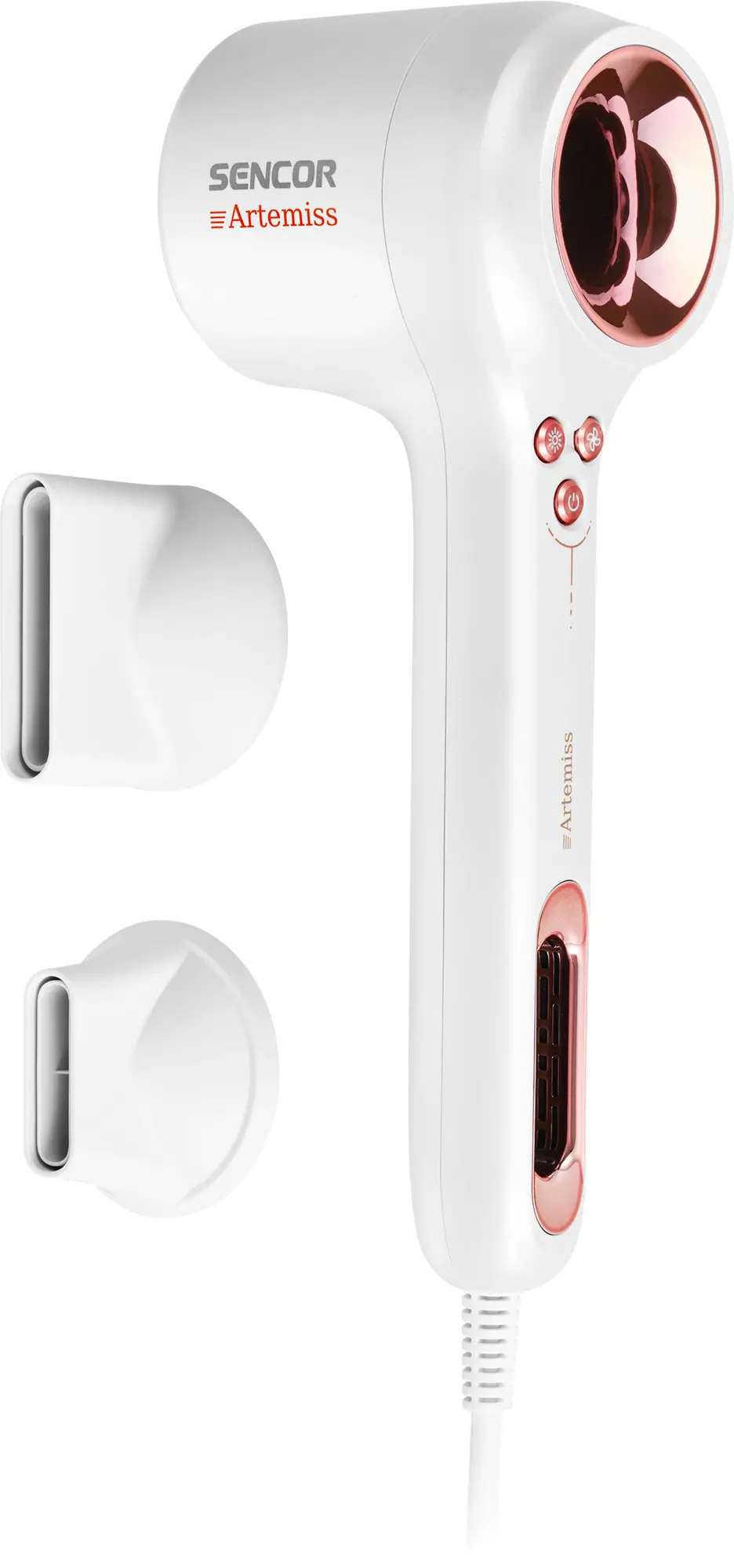 Suszarka do włosów Sencor SHD 9100RS Jonizacja Zimny nawiew 1500W 3 prędkości 4 temperatury