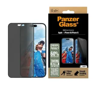 PanzerGlass Privacy Screen Protector do iPhone 16