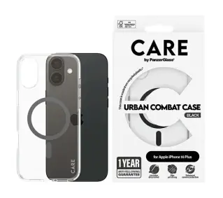 PanzerGlass Flagship Case MagSafe do iPhone 16 Plus Czarny