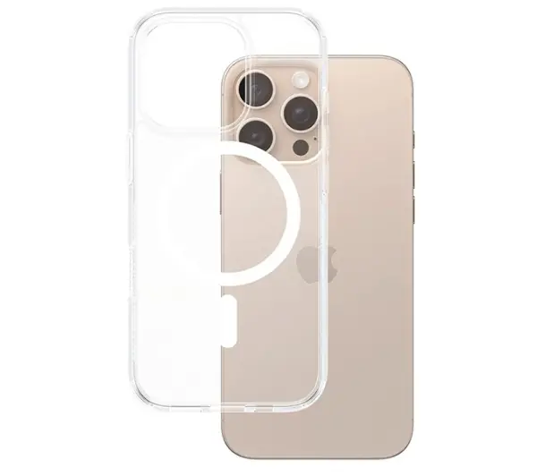 PanzerGlass HardCase MagSafe do iPhone 16 Pro Max Przezroczysto-biały