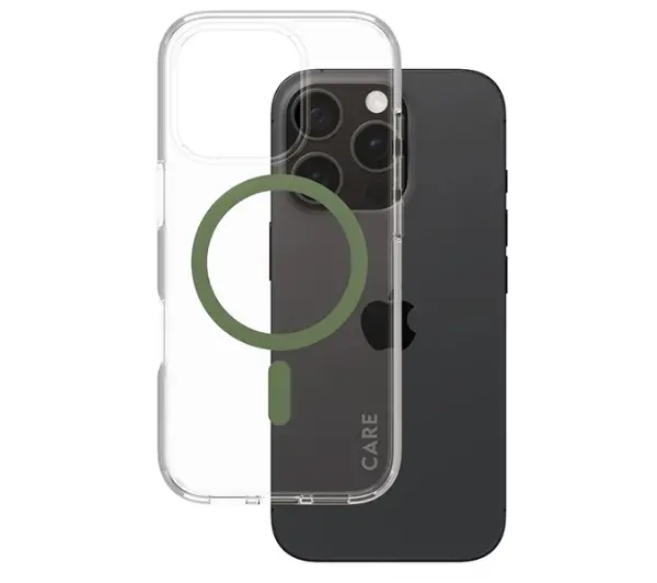 PanzerGlass Flagship Case MagSafe do iPhone 16 Pro Zielony