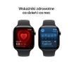 Apple Watch Series 10 GPS + Cellular 46mm tytan łupek pasek sportowy czarny M/L