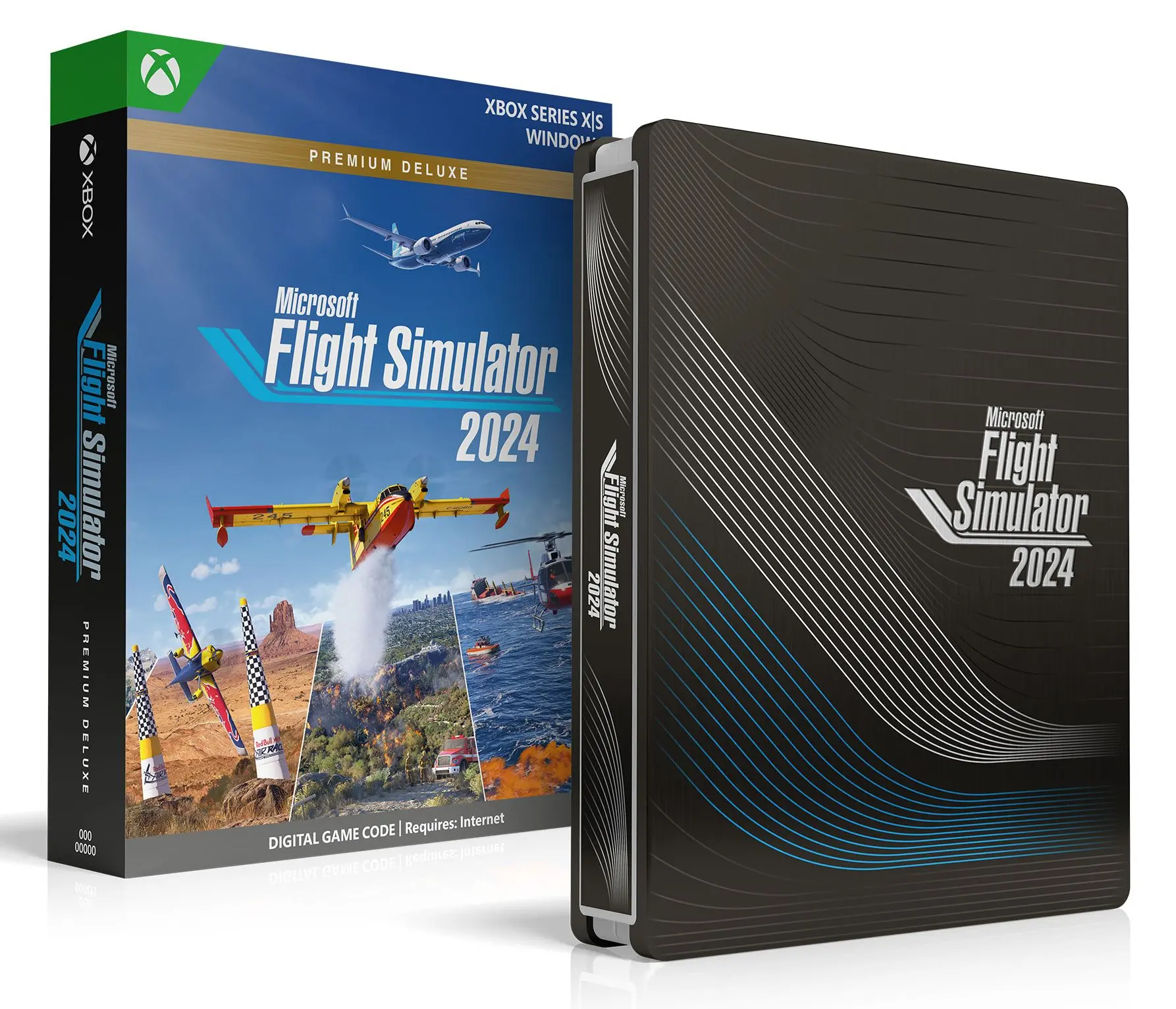 Microsoft Flight Simulator 2024 Edycja Premium Deluxe Gra na Xbox Series X/S / PC