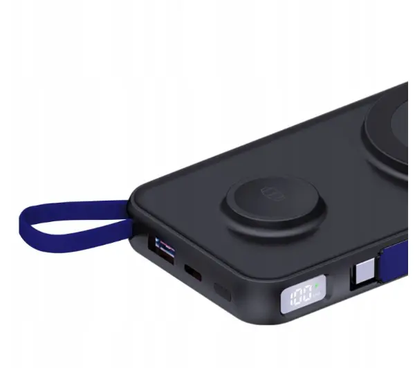 3mk PasteUP 10000mAh 22,5W MagSafe Qi Czarny