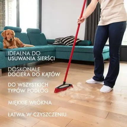 Wkład czyszczący Vileda Szczotka do zamiatania sierści i włosów Always Clean Vileda Pet Pro bez drążka
