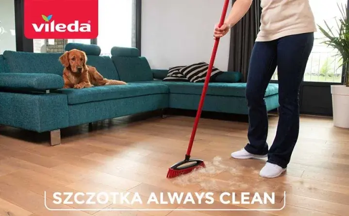 Wkład czyszczący Vileda Szczotka do zamiatania sierści i włosów Always Clean Vileda Pet Pro bez drążka