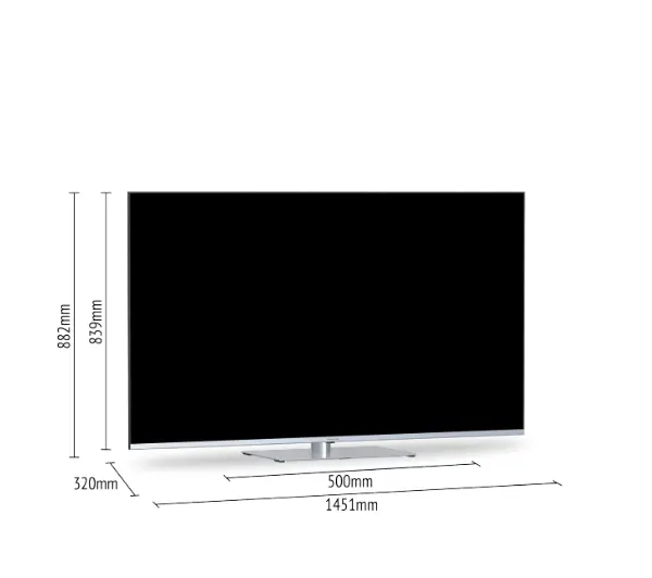 Panasonic TV-65W93AE6 65" Full Array LED 4K 144Hz Smart TV Funkcje AI Dolby Vision IQ Dolby Atmos HDMI 2.1 DVB-T2 - TRZECI -55%, ALBO 5-TY ZA 1ZŁ - Kup na Raty - RRSO 0%