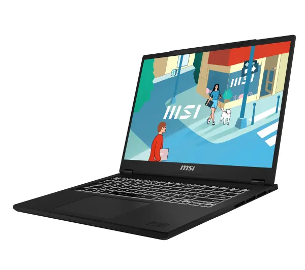 MSI Modern 14 H D13MG-095PL 14" i5-13420H 16GB RAM 512GB Dysk SSD Win11 Czarny - Kup na Raty - RRSO 0%
