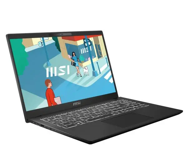 MSI Modern 15 H C13M-202PL 15,6" i5-13420H 16GB RAM 512GB Dysk SSD Win11 Czarny - Kup na Raty - RRSO 0%