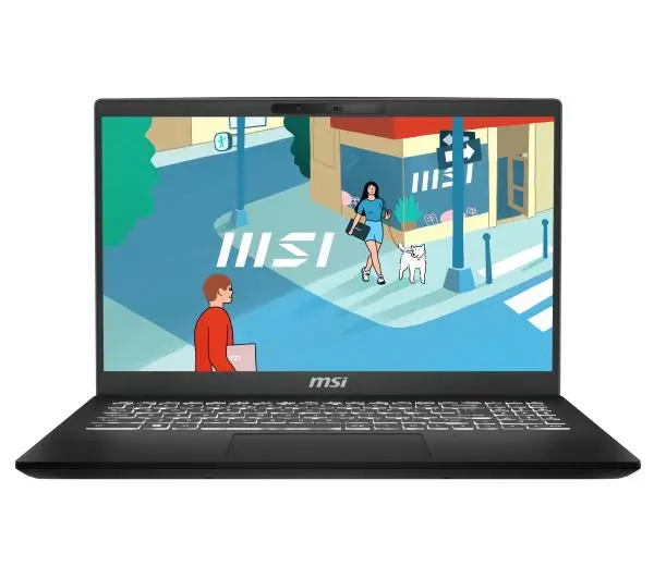 MSI Modern 15 H C13M-202PL 15,6" i5-13420H 16GB RAM 512GB Dysk SSD Win11 Czarny - Kup na Raty - RRSO 0%