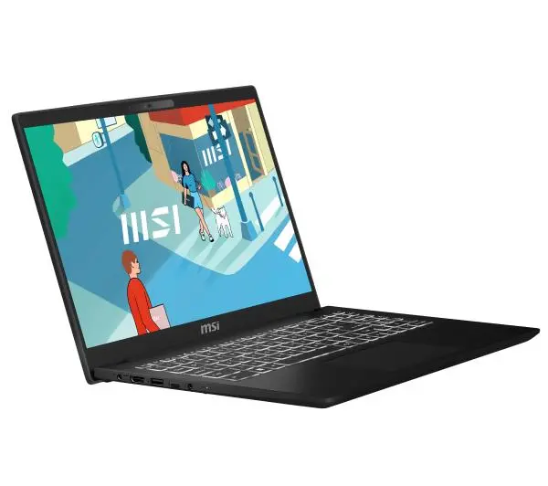 MSI Modern 15 H C13M-202PL 15,6" i5-13420H 16GB RAM 512GB Dysk SSD Win11 Czarny - Kup na Raty - RRSO 0%