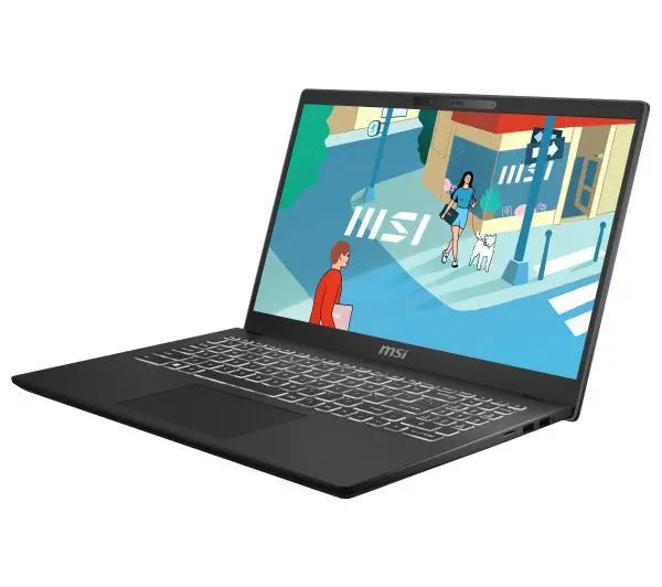 MSI Modern 15 H C13M-202PL 15,6" i5-13420H 16GB RAM 512GB Dysk SSD Win11 Czarny - Kup na Raty - RRSO 0%