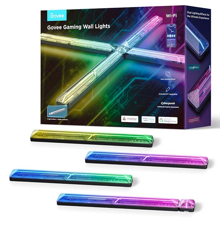 Lampa ścienna Govee H6063 Gaming Wall Light