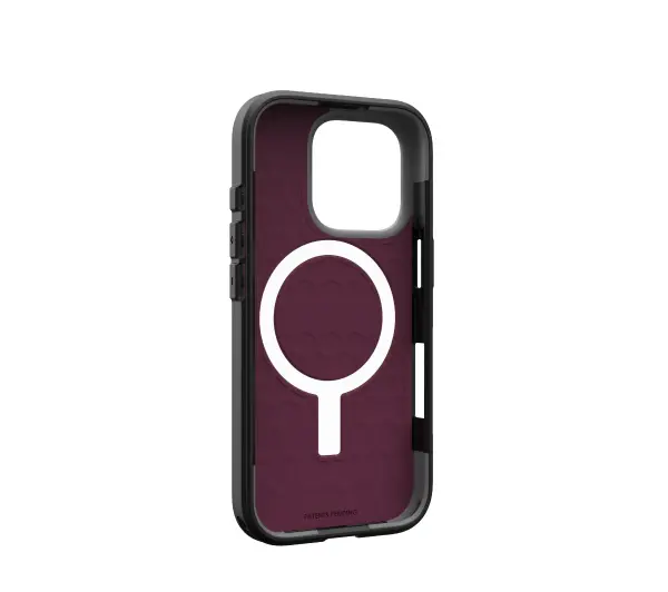 UAG Civilian Case Magsafe do iPhone 16 Pro Bordowy