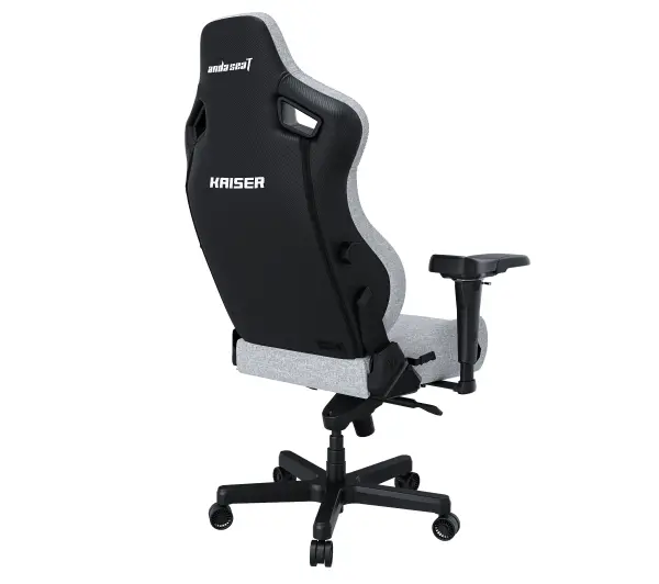 Anda Seat Kaiser 4 XL Gamingowy do 200kg Tkanina Lniana Szary - Kup na Raty - RRSO 0%