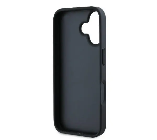 Karl Lagerfeld Monogram Karl Head Pin do iPhone 16 Czarny
