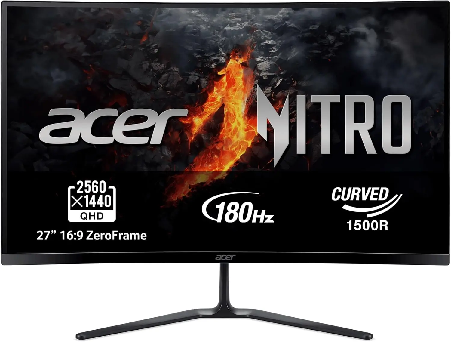 Monitor Acer Nitro ED270US3bmiipx 27" 2K VA 180Hz 1ms VRB Zakrzywiony Gamingowy