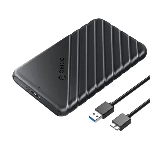 Orico 25PW1-U3-BK-EP-HW HDD/SSD 2,5" Czarny
