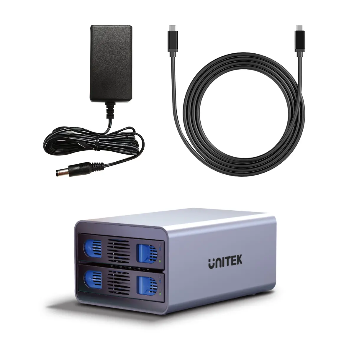 Kieszeń Unitek S1308A01-EU SATA 2,5"/3,5" SATA HDD/SSD Szary