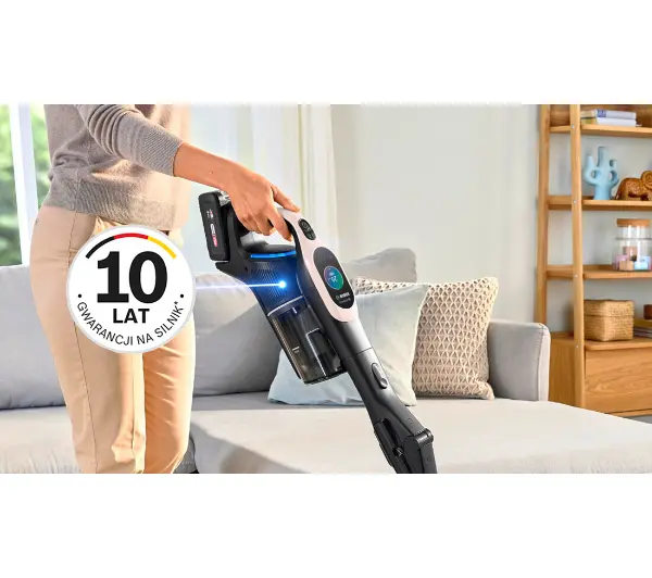 Bosch Unlimited 10 BBS1041RBA 80min Wymienny akumulator Mini elektroszczotka - TRZECI -55%, ALBO 5-TY ZA 1ZŁ - Kup na Raty - RRSO 0%