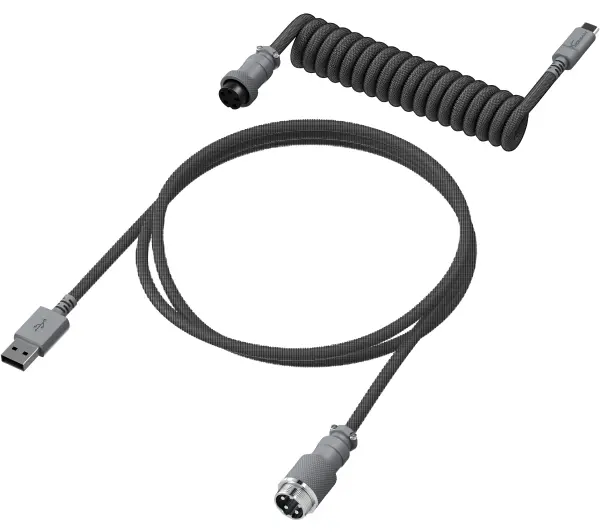 HyperX Spiralny 1,37m Szary