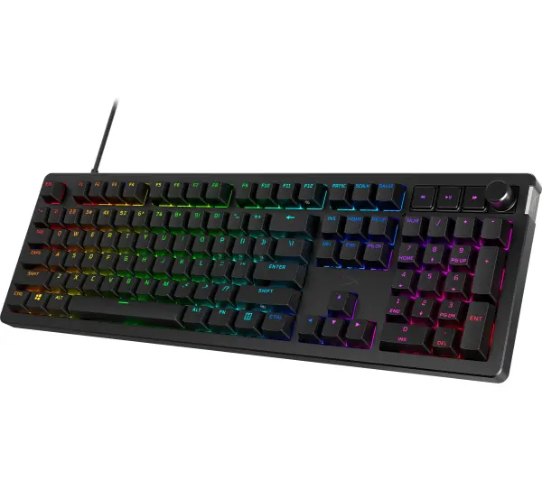 HyperX Alloy Rise Red Linear Czarny - Kup na Raty - RRSO 0%