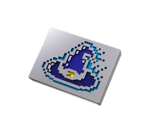 HyperX 8 Bit Magnetic Gaming Badges