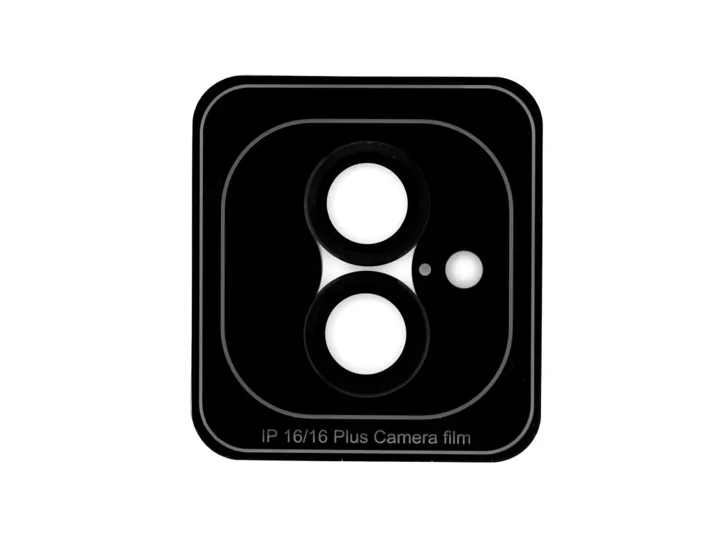 Szkło ochronne Winner WG na obiektyw do iPhone 16/16 Plus Czarny